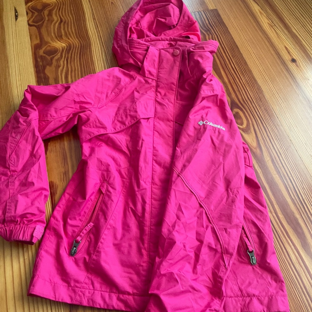 Girls columbia snow jacket